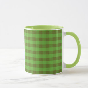 Kontroll av Grönten land-stil Ringer-kaffe Mugg Mu