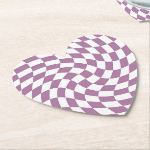 Kontroll av insamlingen av Lilac Lila Bröllop har  Underlägg Papper