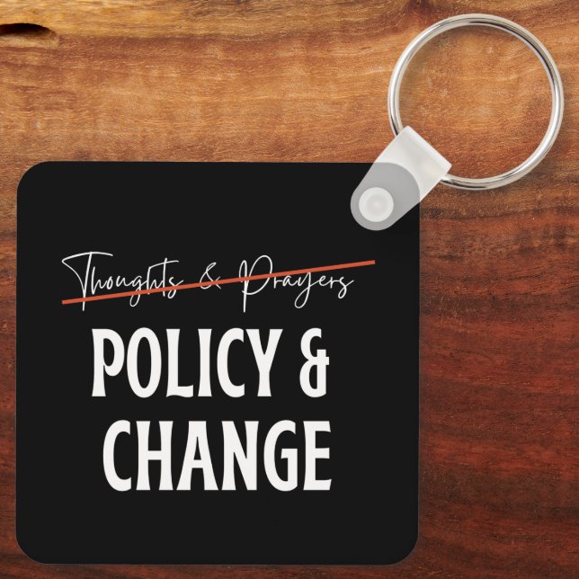 Kontroll av princip inte för bön nyckelring (Baksida)