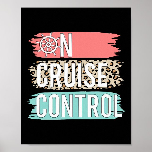 Kontroll av rast och leopard - Ljudpacation Fa Poster (Framsidan)