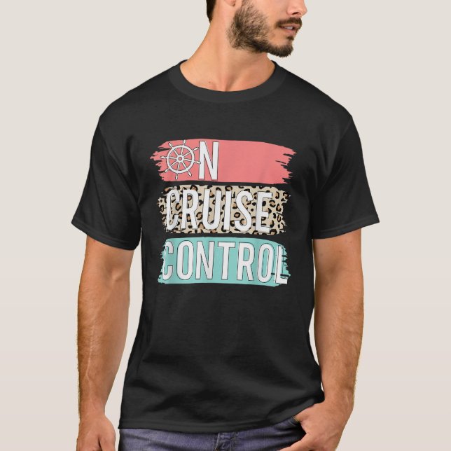 Kontroll av rast och leopard - Ljudpacation Fa T Shirt (Framsida)