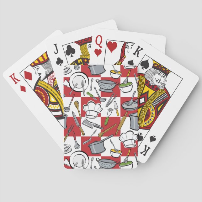 Kontroll av Verktyg Spel Kort (Baksidan)