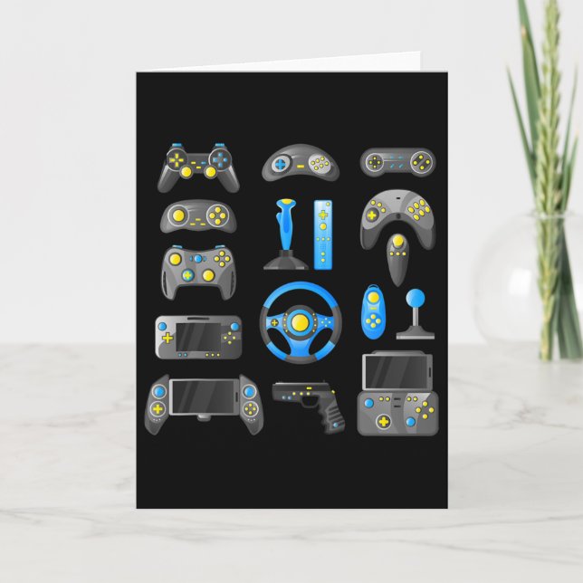 Kontroll Game Kontroll Alla Saker TV-spel  Kort (Framsida)