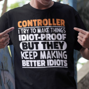 Kontrollenhet jag försöker göra Sak Roliga meninga T Shirt