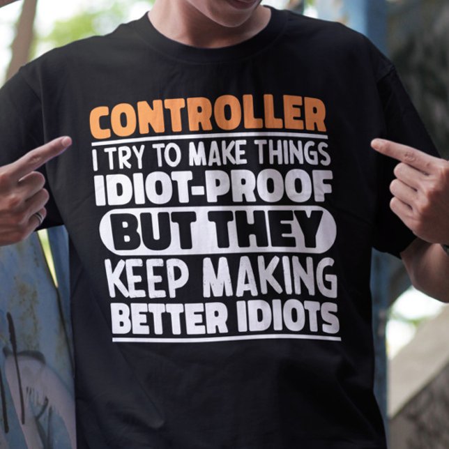 Kontrollenhet jag försöker göra Sak Roliga meninga T Shirt (Skapare uppladdad)