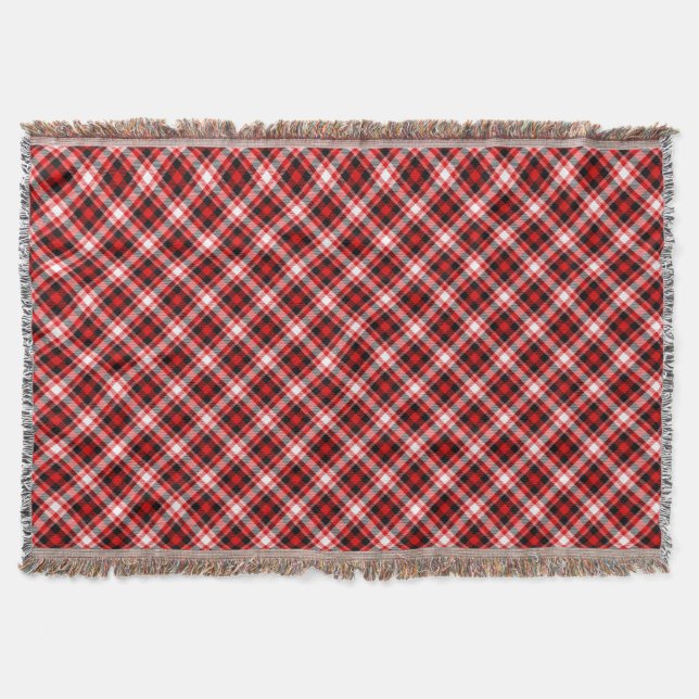 Kontroller av utlagd Struktur Fabric Mönster-68767 Filt (Framsidan)