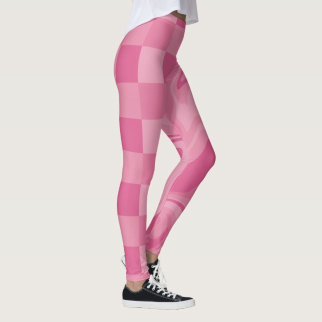 Kontroller och kontroller - Rosa Leggings (Höger)