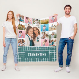 Kontrollera 16 fotomoderna, minimala chic för teal fleecefilt
