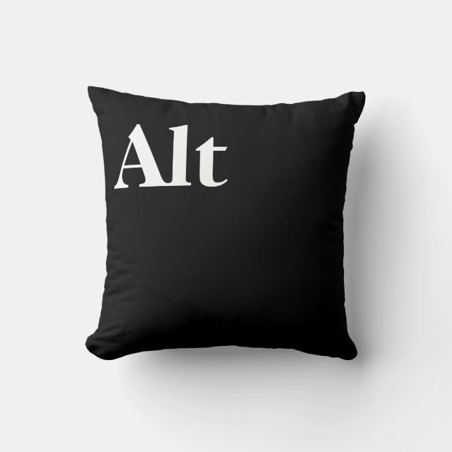Kontrollera Alt Radera Ctrl Alt Del Kudde (Framsida)