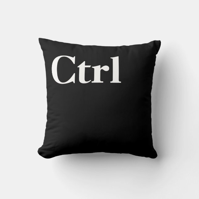 Kontrollera Alt Radera Ctrl Alt Del Kudde (Framsida)