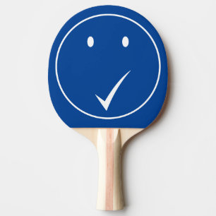 Kontrollera ansikte - Knapp C01/White. Pingisracket