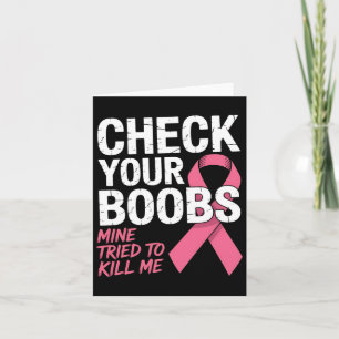 Kontrollera att din Breast-mina försökte Döda mig. Kort