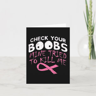 Kontrollera att din Breast-mina försökte Döda mig. Kort