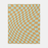 Kontrollera att Mönster Mint Vågigt Checkerboard C