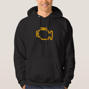KONTROLLERA automatisk automatisk MOTORLJUSmekanik Hoodie