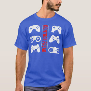 Kontrollera bildspel för spelkonsolvideospel för F T Shirt