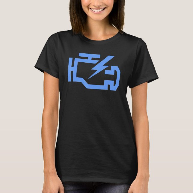 Kontrollera den automatiska mekaniska mekaniska fe t shirt (Framsida)
