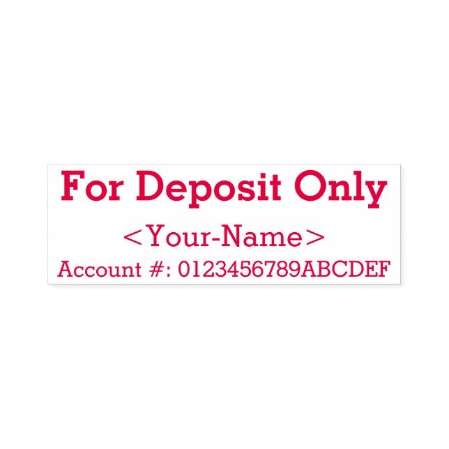 Kontrollera den begränsade bekräftelsen Rubber Fri Självfärgande Stämpel (Design)