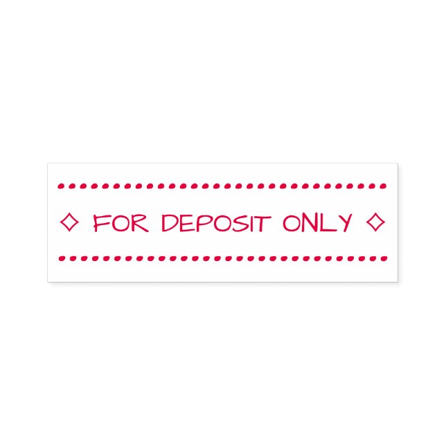 Kontrollera den begränsade bekräftelsen Rubber Fri Självfärgande Stämpel (Design)