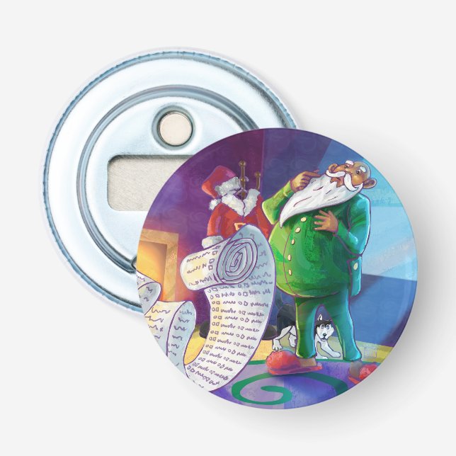 Kontrollera det två gånger flasköppnare (Framsidan)