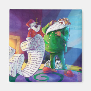 Kontrollera det två gånger tomte magnet