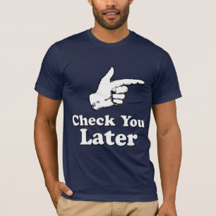 Kontrollera dig som är mer sistnämnd t-shirt