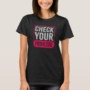 Kontrollera din behörighet för kvinnor t shirt
