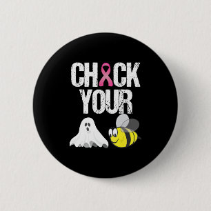 Kontrollera din boo Bees-nyck Breast Cancer Hallow Knapp