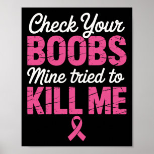Kontrollera din bröstcancermedvetenhet för bröstca poster