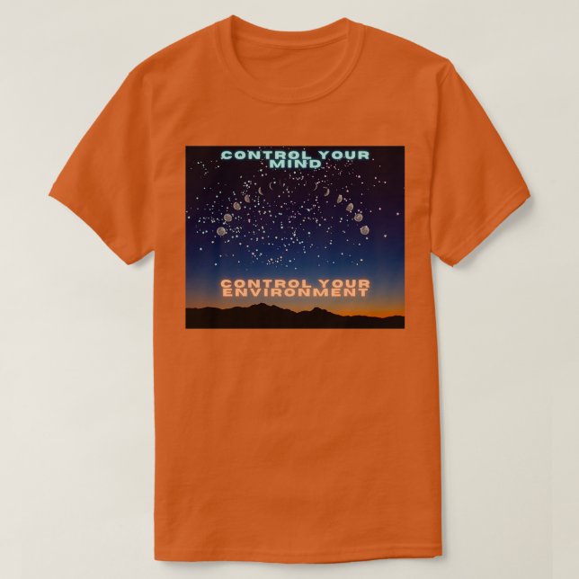 KONTROLLERA DIN MÄRKTA KONTROLL AV MILJÖN T SHIRT (Design framsida)