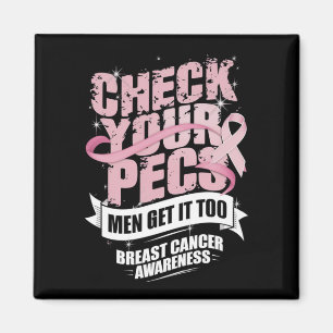 Kontrollera din Pecs Manar Breast Cancer Awareness Magnet