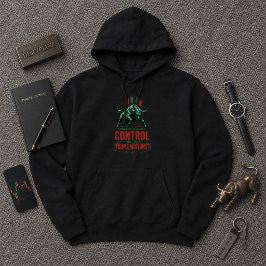 Kontrollera Dina Känslor Bull Trading Mentalitet D Hoodie