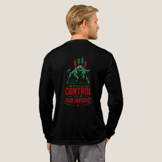 Kontrollera Dina Känslor Bull Trading Mentalitet D T Shirt
