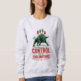 Kontrollera Dina Känslor Bull Trading Mentalitet D T Shirt