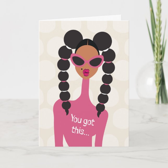 Kontrollera dina starka vänner - du har det här tack kort (Framsida)