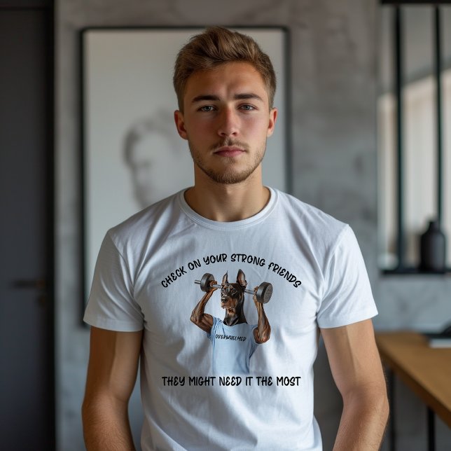 Kontrollera dina starka vänner t shirt (Skapare uppladdad)