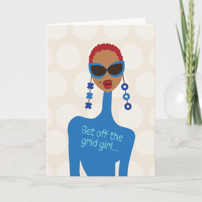 Kontrollera dina starka vänner - Ta bort stödrastr Tack Kort (Framsida)