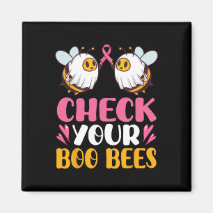 Kontrollera ditt bröst Bes Breast Cancer Awareness Magnet