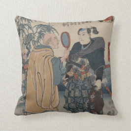 Kontrollera en Samuraivintagejapan avbilda Kudde