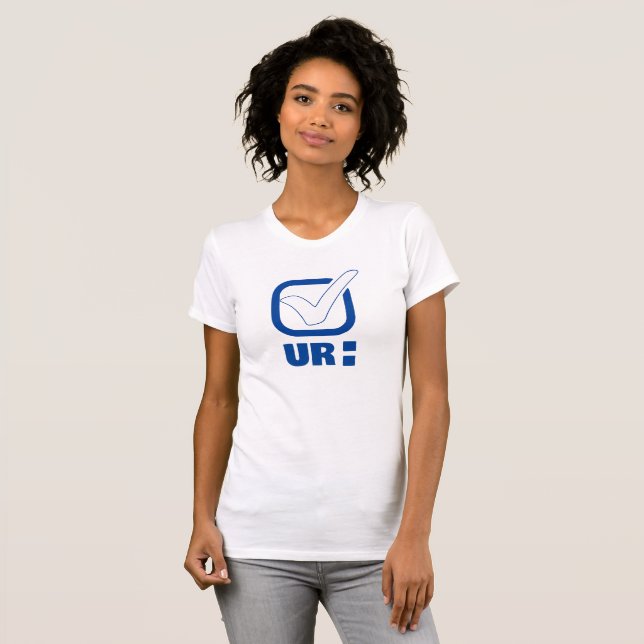 Kontrollera kolon T-Shirt (Hel framsida)