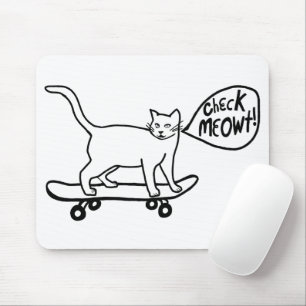KONTROLLERA MEOWT Skateboarding Cat Musmatta