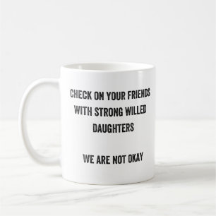 Kontrollera på dina vänner med starka Willed Kaffemugg