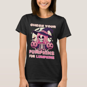 KONTROLLERA PUMPKINERNA FÖR LUMPKINER T SHIRT