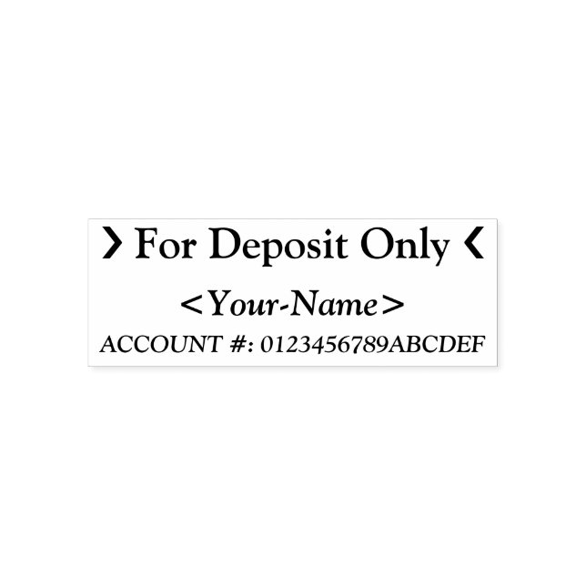 Kontrollera restriktiv attestering och eget namn självfärgande stämpel (Design)