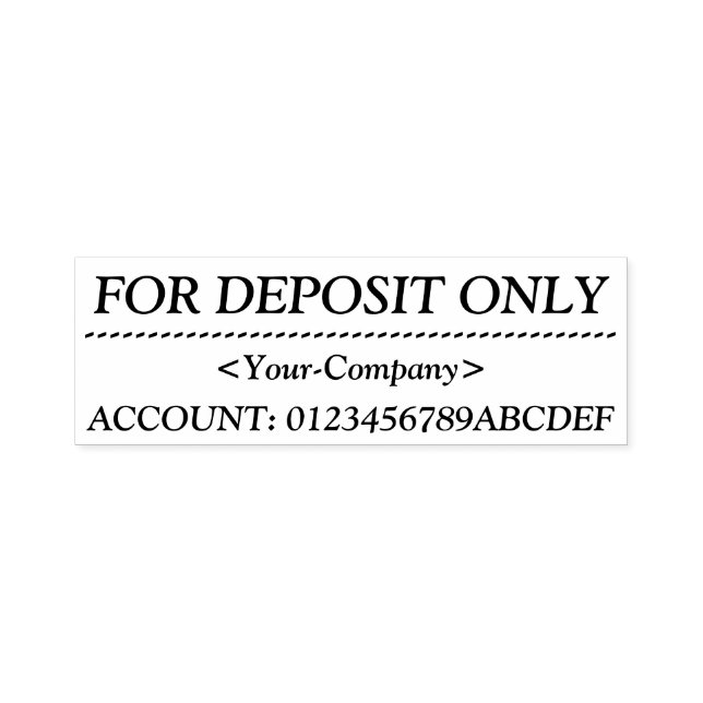 Kontrollera restriktiv påskrift + Namn Rubber Frim Självfärgande Stämpel (Design)