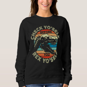 Kontrollera själv innan du rex ITT T-Rex Dinosau T Shirt