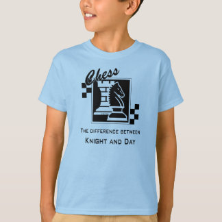 Kontrollera skillnaden mellan Knight och Day T Shirt