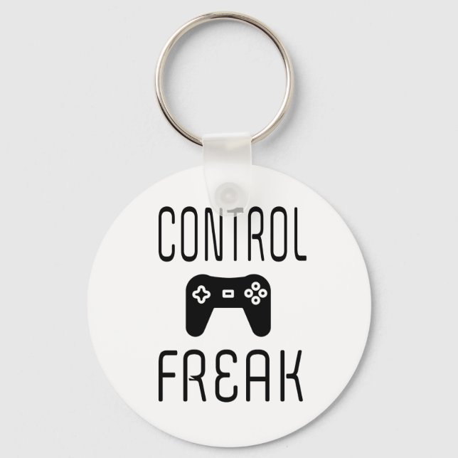 Kontrollera spelaren för videospel för Freak Nyckelring (Framsida)