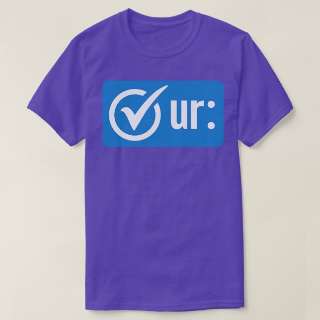 Kontrollera UR Colon T Shirt (Design framsida)