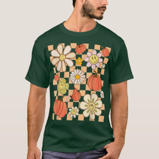 Kontrollerad återloppsfall höstsäsong Pumpkin Spic T Shirt